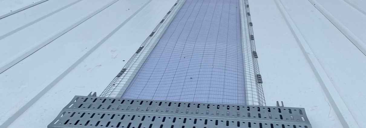 Elementos de seguridad paso peatonal en lucernarios